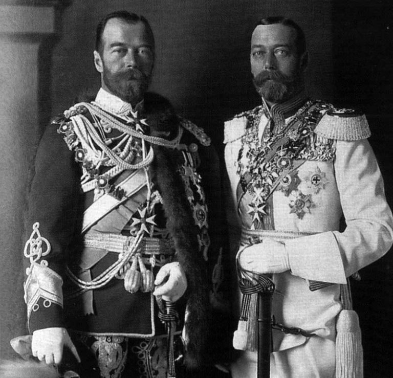  Двоюродные братья Русский и Британский императоры.