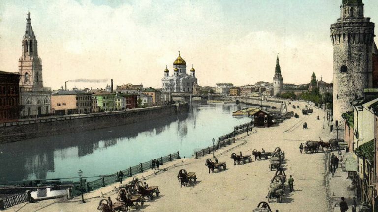        Москва-река до революции.