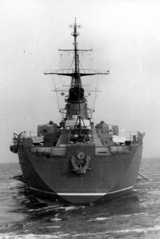  Крейсер «Молотов» после капитального ремонта и модернизации, 1955 год