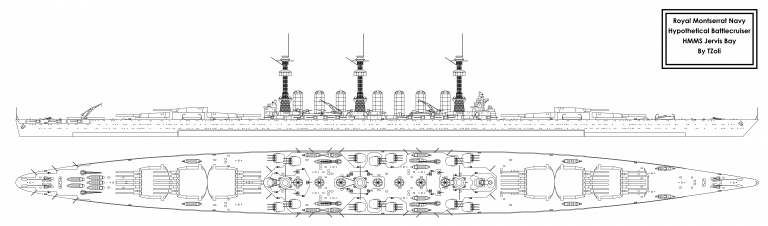 Суперлинкор Тиллмана по-английски. HMMS Jervis Bay (Джервис Бэй)