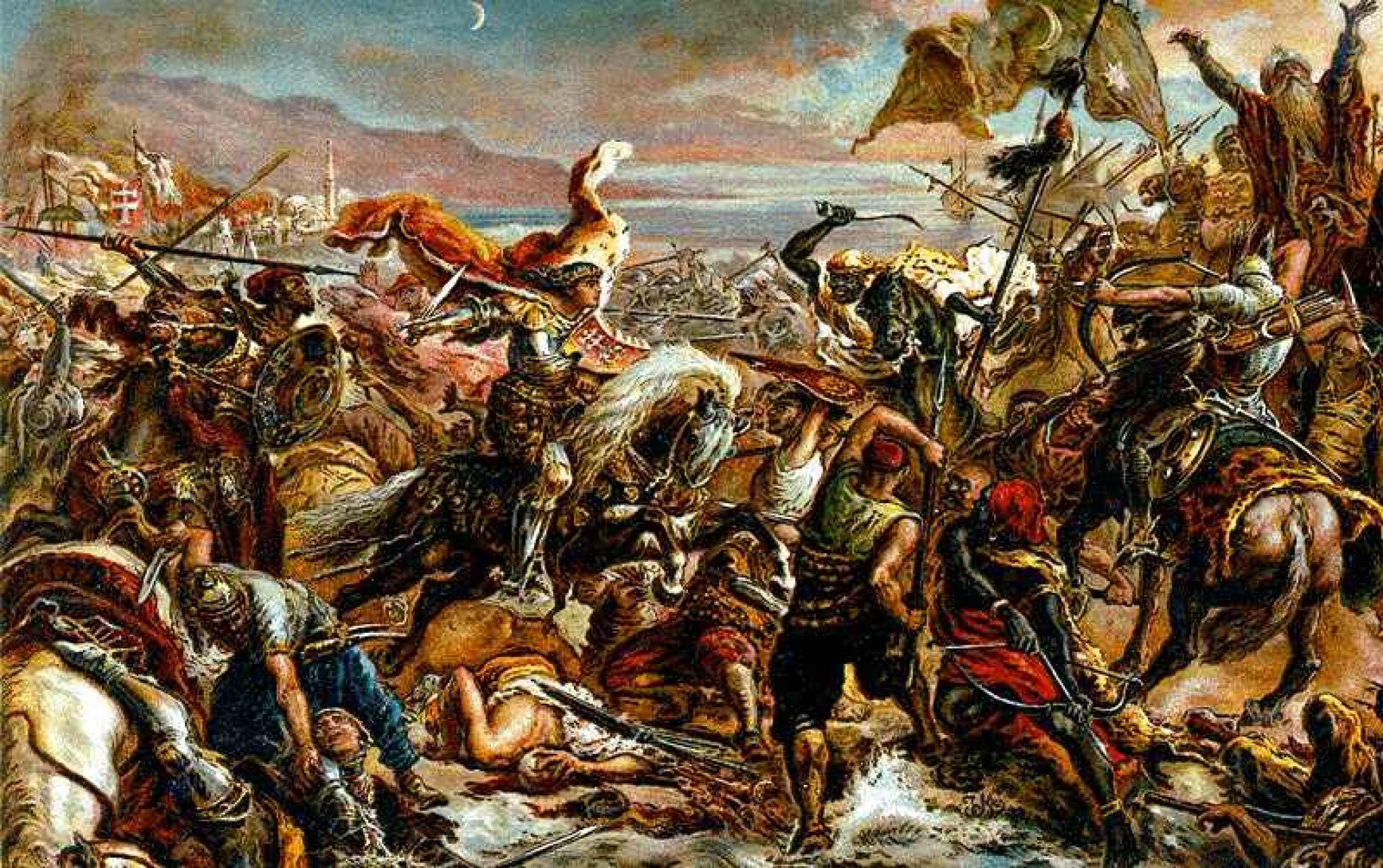 Войны против османской империи. Битва при Варне 1444. Битва под Варной 1444 г..