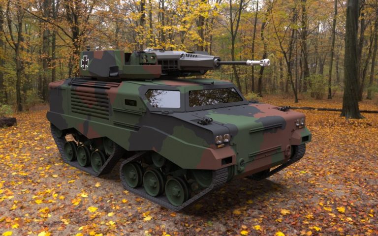 Новая боевая машина для немецких десантников. GSD LuWa. Германия