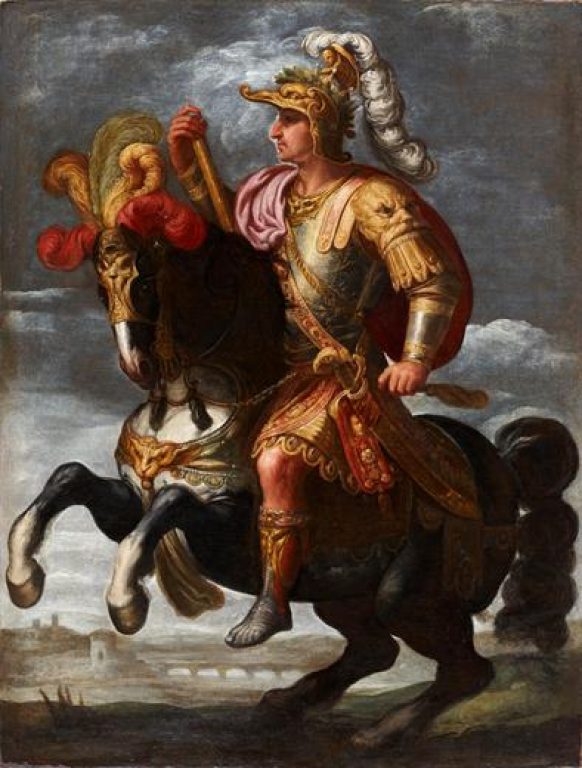    Портрет Галлиена верхом на лошади