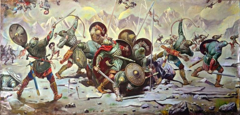 Вторжение монголов на Кавказ. Падение Аланского царства