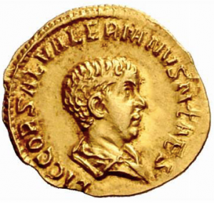       Монета с изображением Салонина