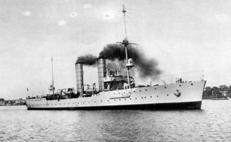 Итальянский крейсер «Каттаро», будующий «Ниобе»