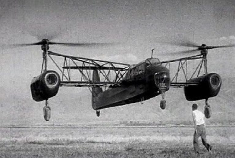  Многоцелевой вертолет «Омега», первый полёт 1943 год.