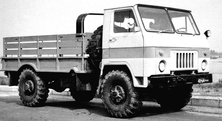  Прототип дизельного грузовика ГАЗ-3301 с упрощенной кабиной для замены «шишиги» ГАЗ-66. 1979 год