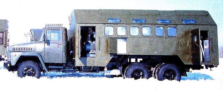  Модернизированная технологическая машина станции АКДС-70М2 в специальном кузове