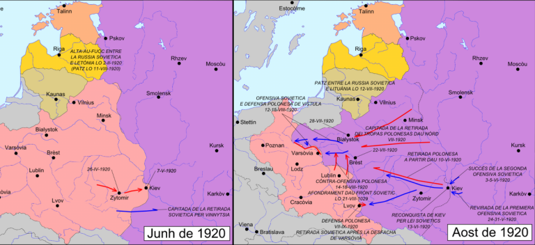  Всего за 2 месяца Красная Армия лишила поляков всех завоеваний и подошла к Варшаве