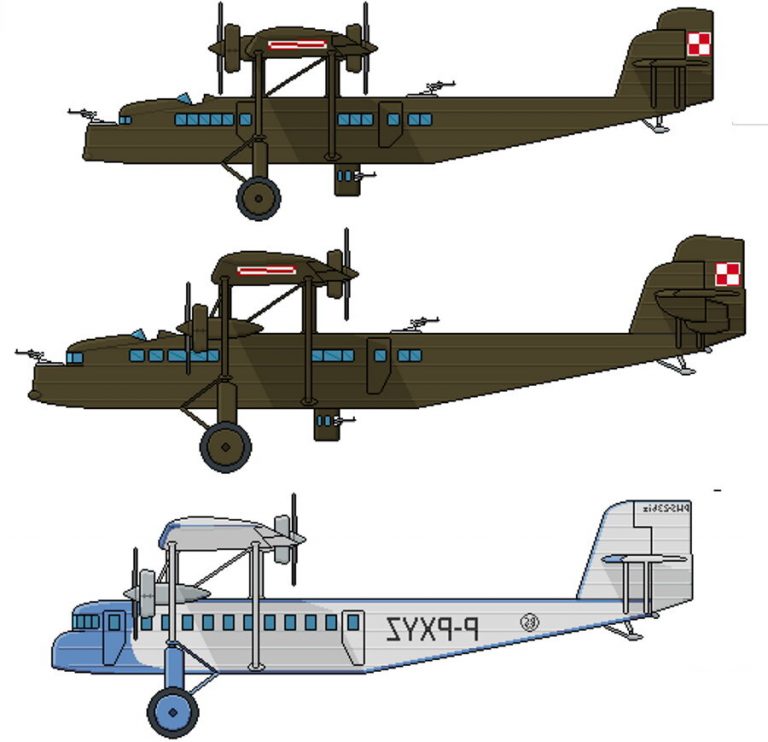     Цветные изображения PWS-22 и PWS-23, также заодно и пассажирского PWS-23
