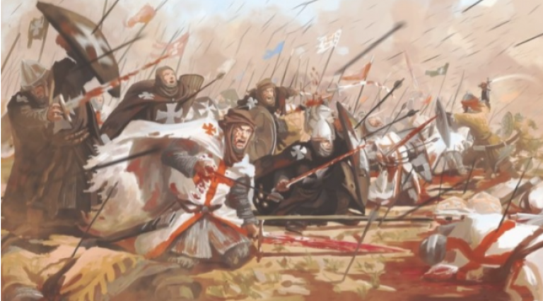  Битва сельджуков с крестоносцами (bolgegundem.com)