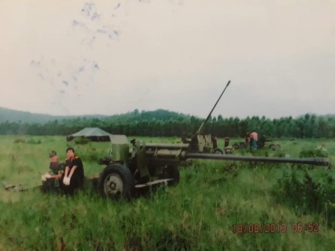 Советскую пушку скрестили с американской гаубицей во Вьетнаме