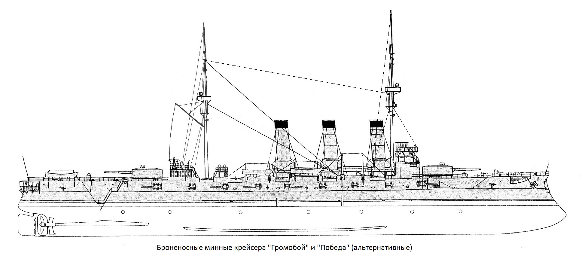 Проект броненосного крейсера костенко