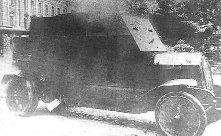 Русские бронеавтомобили Первой Мировой войны. Часть 12+1 Броневик Ллойд Былинского. На службе революции. 1918