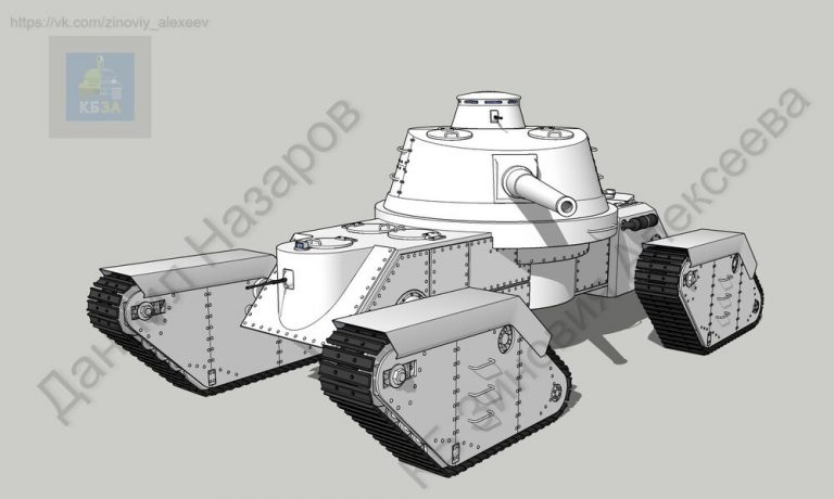 Тяжёлые танки Италии времён Интербеллума. Часть 1. Ansaldo GL-4