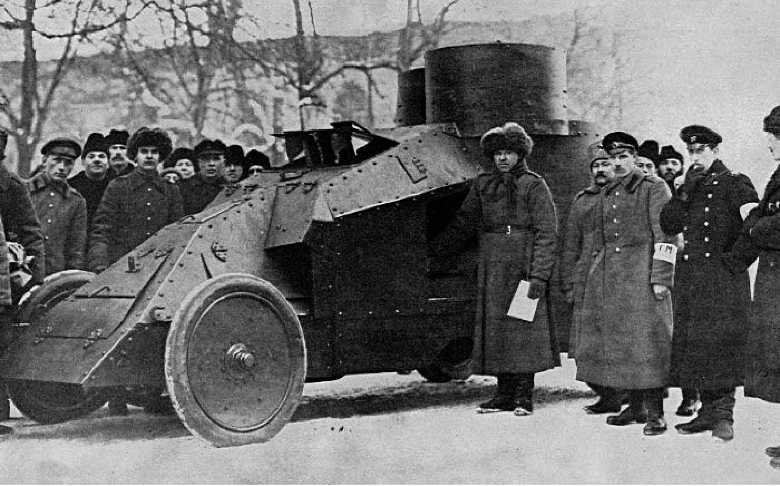 Первая автомобильная рота русской армии 1914