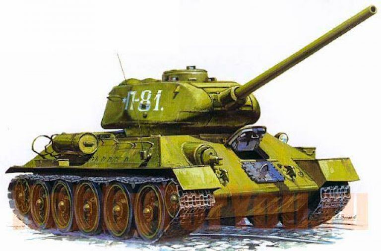  Советский средний танк Т-34-85