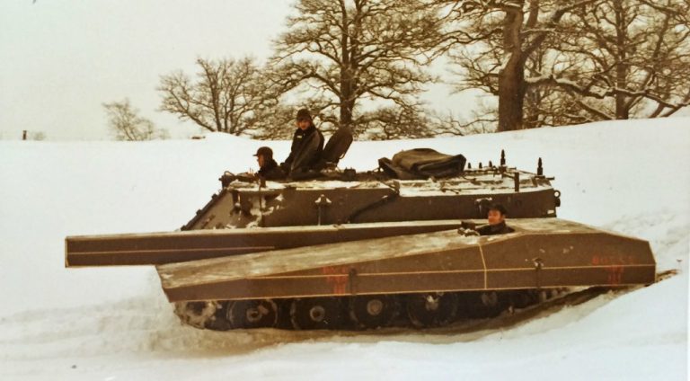 Испытания первого макета UDES 03, зима-весна 1971 года.