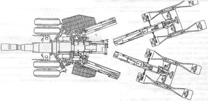 180-мм пушка С-23 в боевом положении