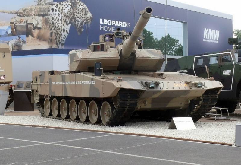 Проект модернизации основного танка Leopard 2A7V (Германия)