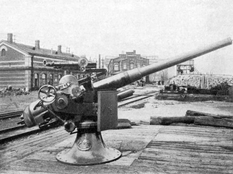 87мм/55 пушка Барановского обр.1897г. 