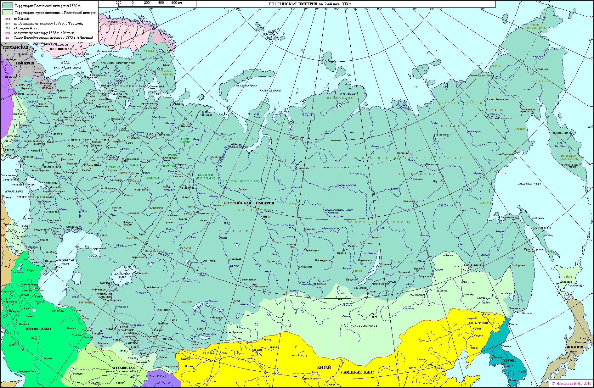Карта россии 1900. Карта России 1900г.