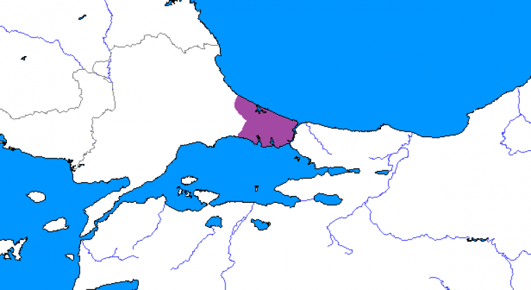  Территория раннего Византийского царства