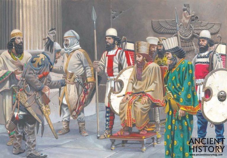 Приём у персидского сатрапа в Византии