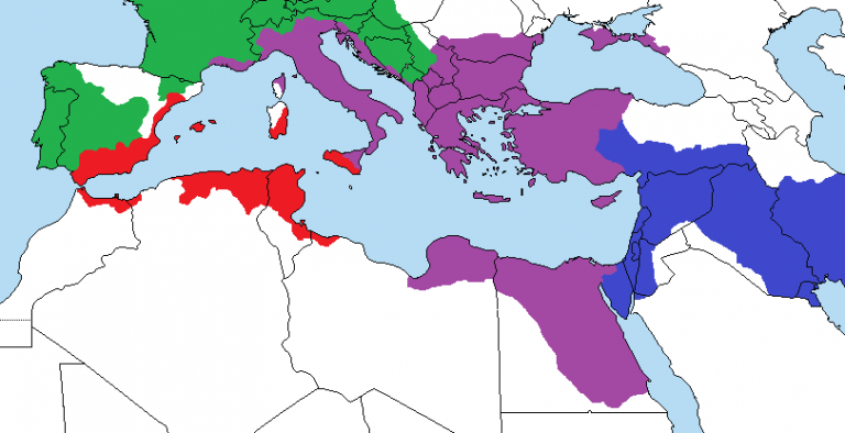  Средиземноморье в 227 году до н. э.