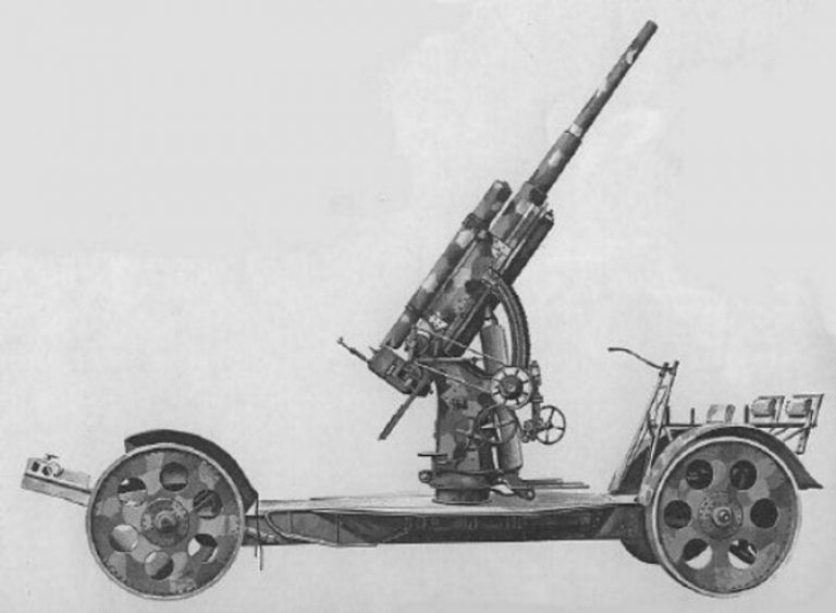  Зенитное орудие 8.8 cm Flak 16