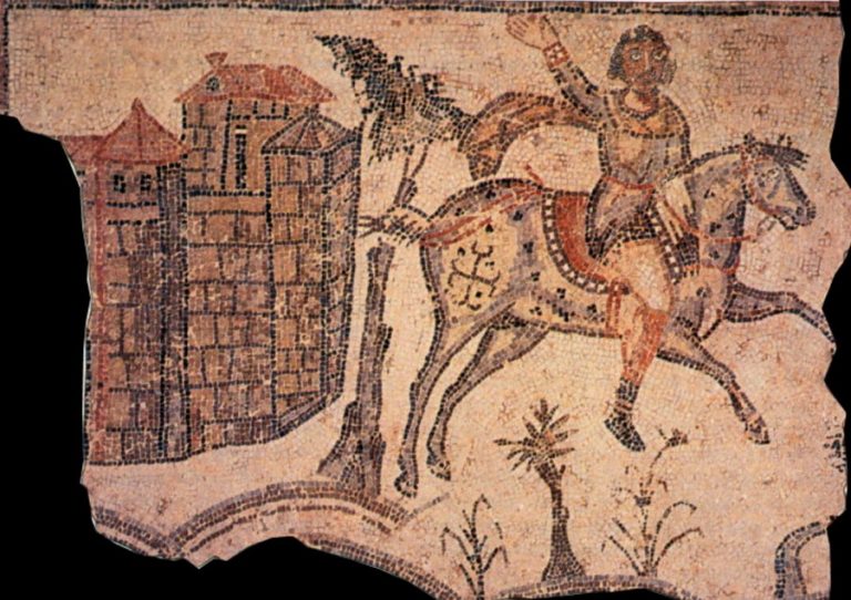 Знатный вандал, мозаика конца V века