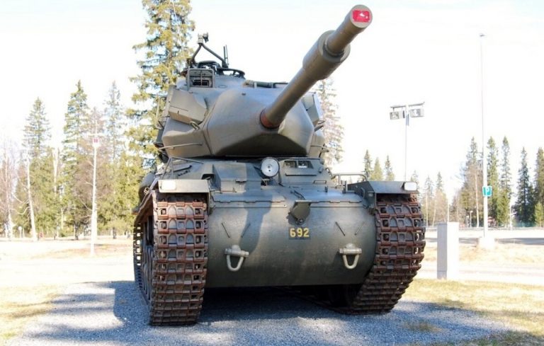 Шведский танк Stridsvagn 74 H. Источник изображения: commons.wikimedia.org