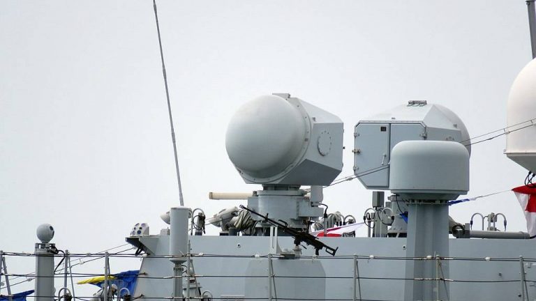     Пулемёт Тype 89 на фрегате ВМС НОАК Type 054A