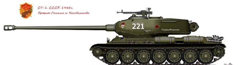 Забытые проекты – тяжелые танки СТ-1 и СТ-II