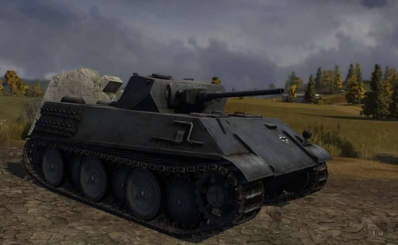 Проект среднего танка Krupp VK 2801. Германия