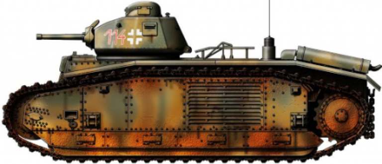       Panzerkampfwagen B2 740(f)