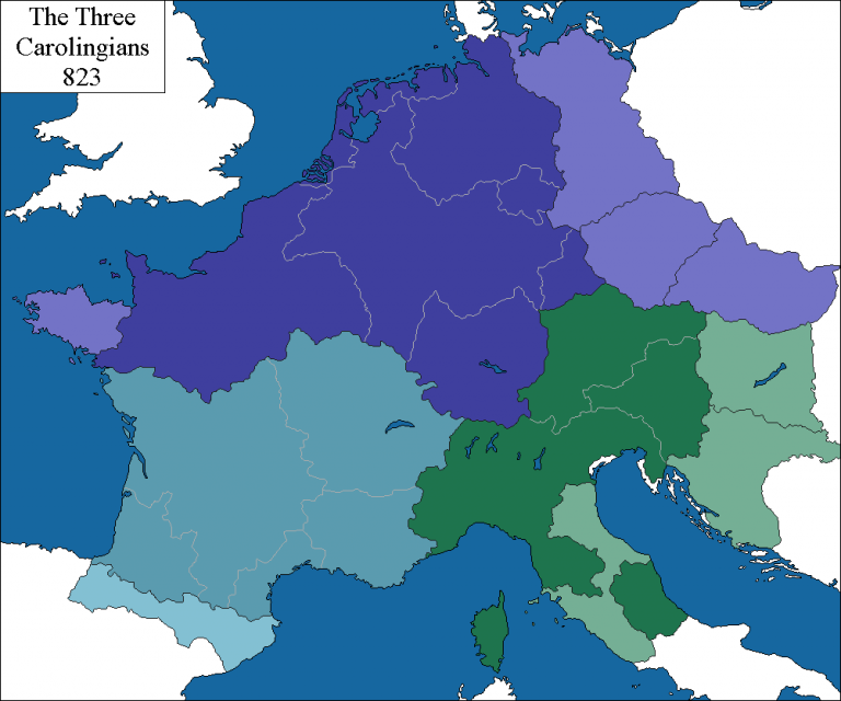  Границы в Империи после заключения Страсбургского договора