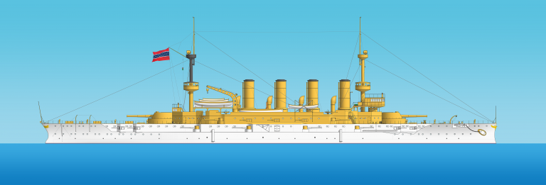 Броненосный крейсер «Ричмонд». КША