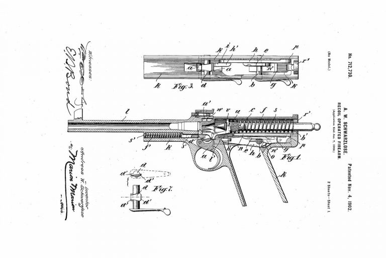     Усовершенствованная схема модели 1898 года по патенту США 1902 г.
