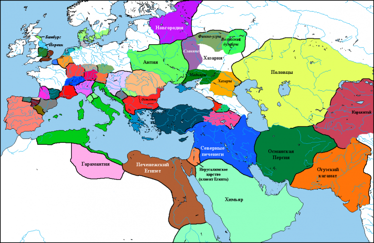 Мир Великого Эпира. Часть 4. До 1150 года