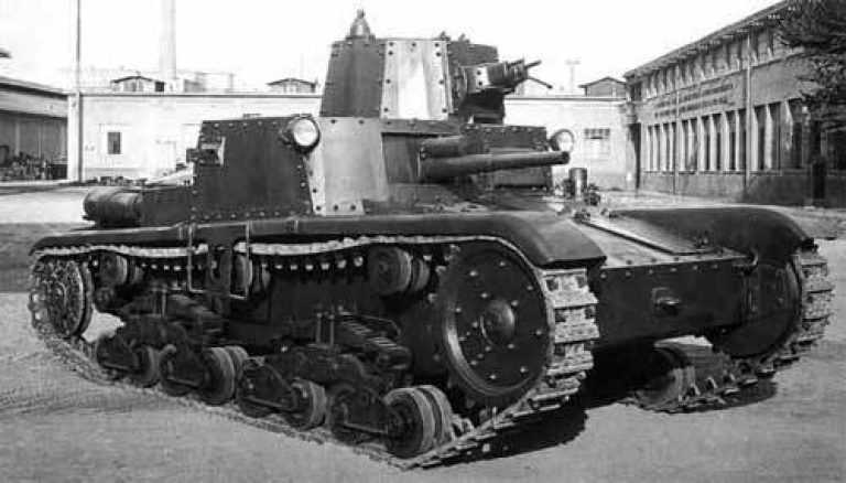 Лёгкий (средний по национальной классификации) итальянский танк Fiat M11/39 pro-tank.ru