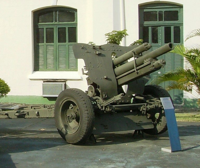       Эта пушка поступала и на вооружение бразильской армии, где именовалась Canhão Krupp 75 mm C/28 M936. Там до сих пор можно увидеть сохранившиеся экземпляры этого редкого орудия.