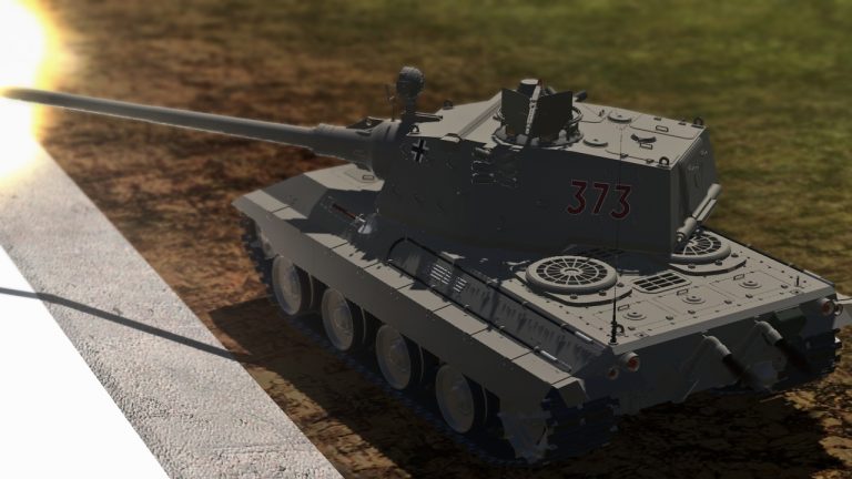 "Правильный" Е-75. Или-же Standardpanzer E-75 Ausfuhrung "L" - (Tiger III Leichte)
