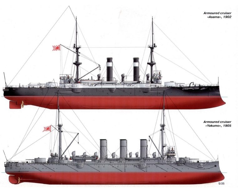 Классический мифический вариант, или «Асамы» как истинные предтечи линейных крейсеров.