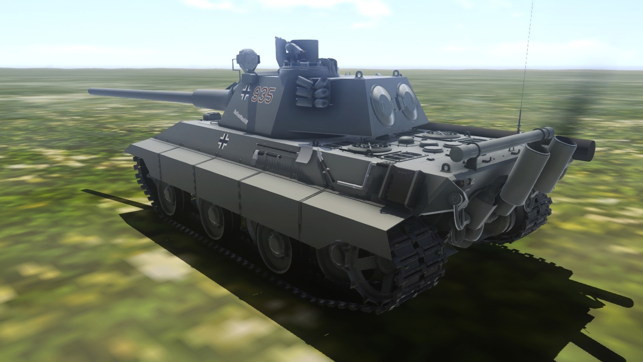"Правильный" Е-50M.  Или-же Standardpanzer E-50N Ausfuhrung N -  (Panther II Ausf.N)