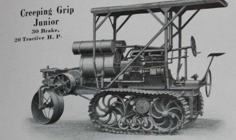 Путь к танку. Часть 1. Creeping Grip Texas. 1914. Первый камень в фундамент настоящего танка. Движитель