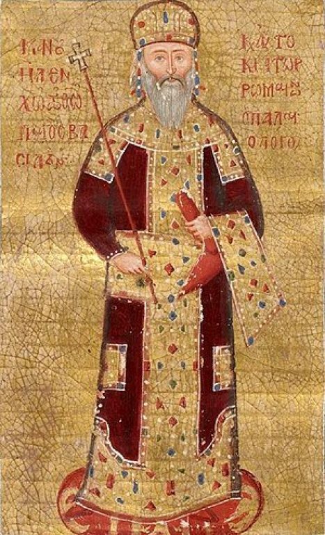 Мануи́л II Палеоло́г (27 июня 1350 — 21 июля 1425) — деспот Фессалоник в 1369—1391 годах, византийский император с 1391 по 1425 год. С 1391 по 1402 годы — вассал турецкого султана Баязида.