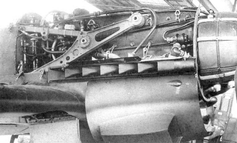 двигатель DB 603, установленный на опытный истребитель FIAT G-56