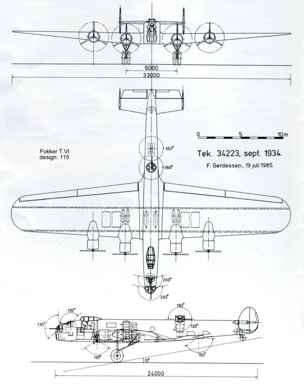 Бумажные проекты компании Fokker. Часть 2. Тяжелые бомбардировщики